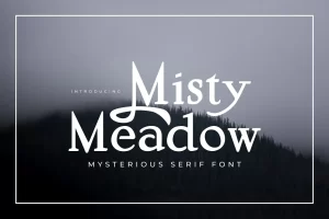 Misty Meadow Font