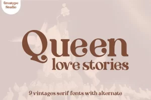 Queen Love Stories Font