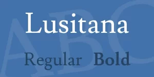 Lusitana Font