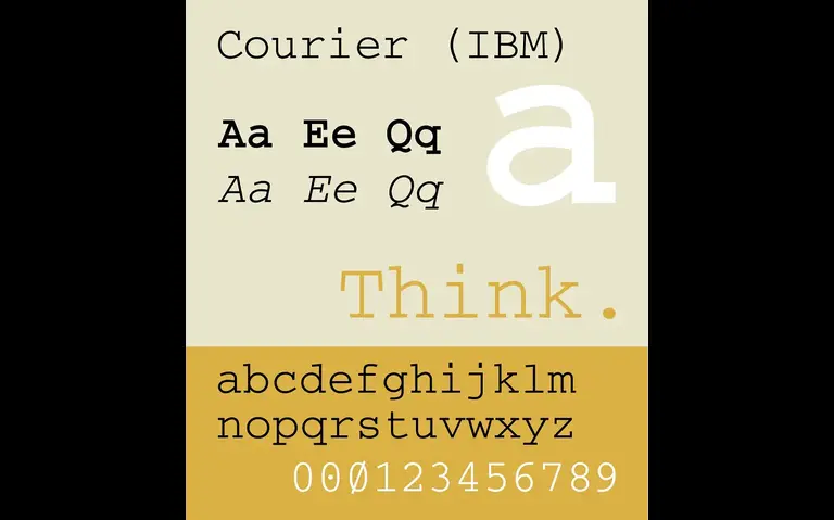 Courier New Font Free Download
