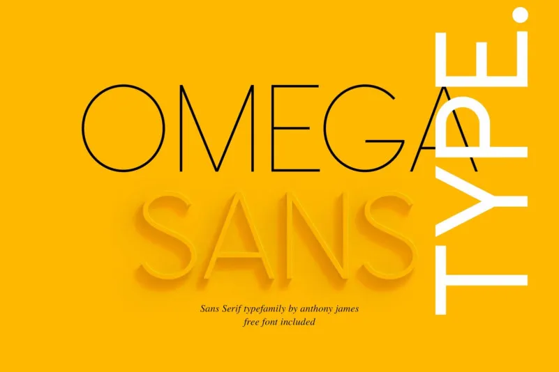 Omega Font Free Download