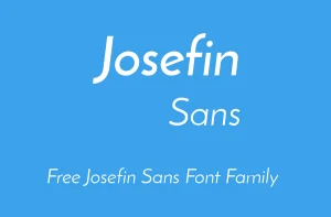 Josefin Font Free download